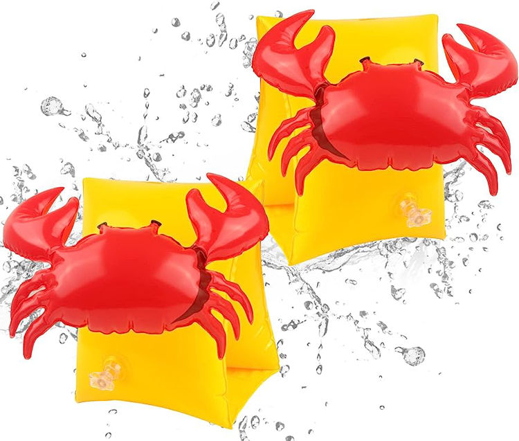 Picture of 15649- CRAB Inflatable Swim Arm Bands Water Wings 2YRS +